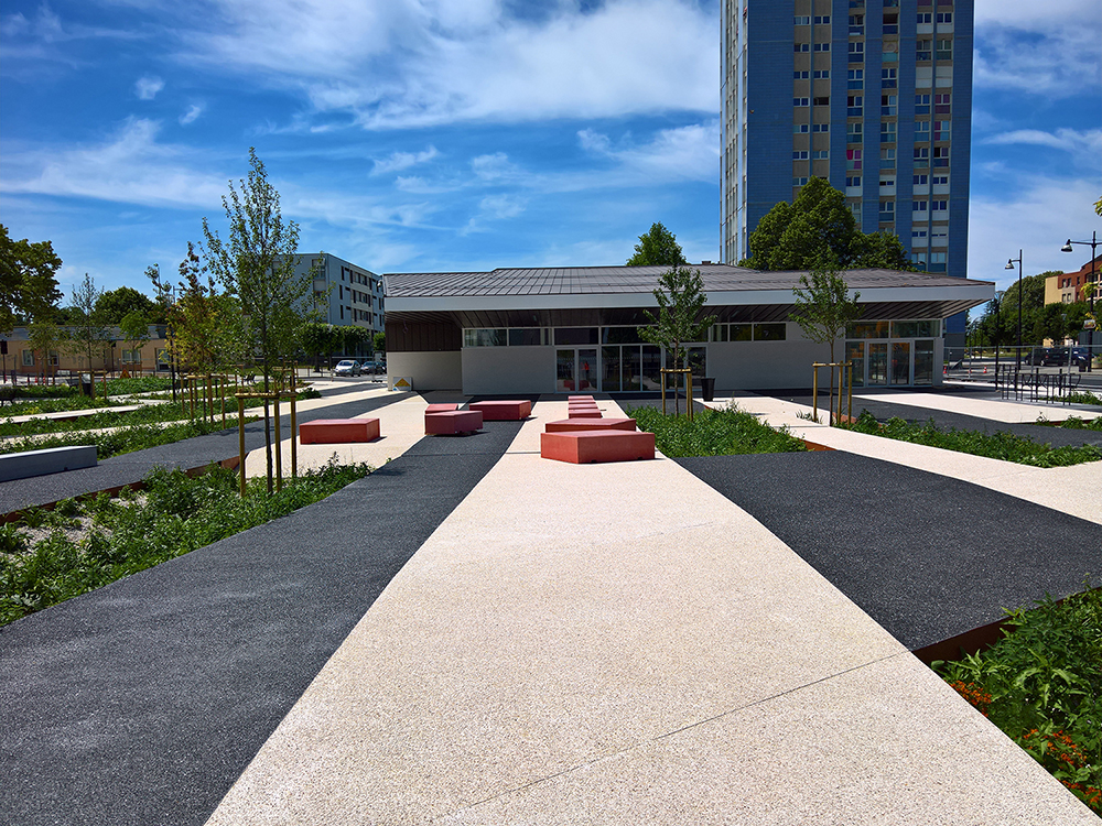 Eqiom Granulats - Granulats pour aménagements décoratifs application 1