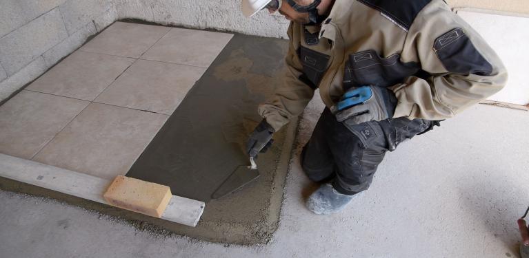 scellement de carrelage