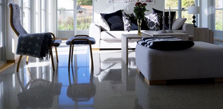 Béton décoratif intérieur