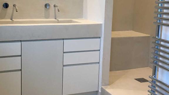 Le béton décoratif pour votre salle de bain