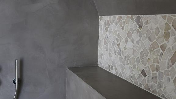 Réaliser salle de bain en béton ciré