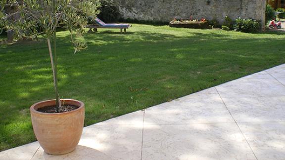 Béton décoratif extérieur