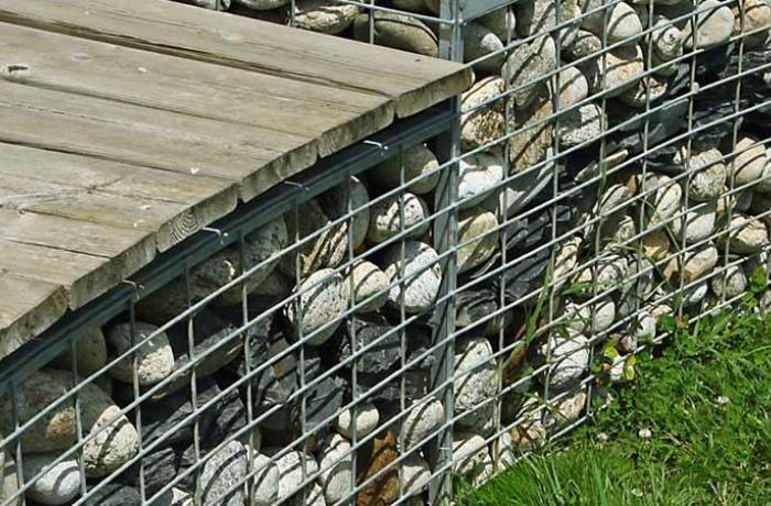 Galets et Gabions pour aménagement décoratifs