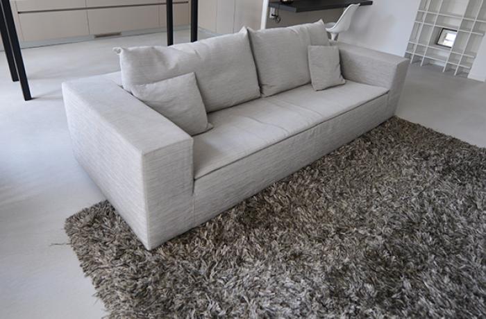 Salon béton deco ciré