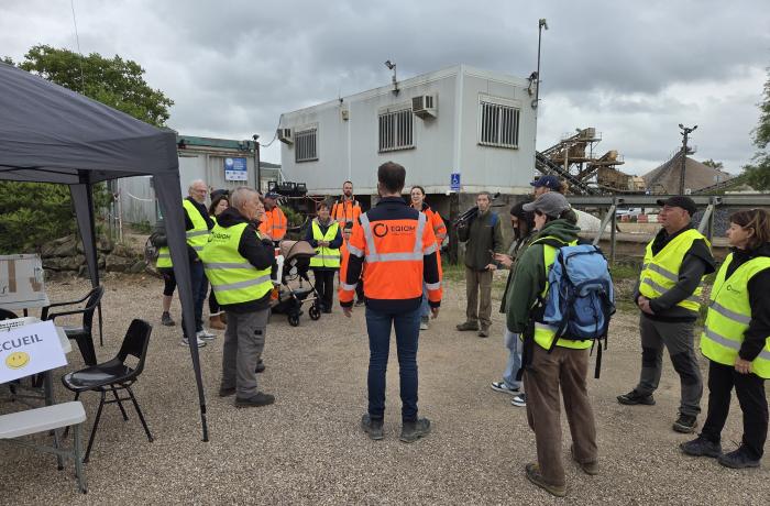 Accueil des visiteurs sur le site