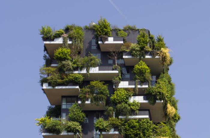 batiment en bloc de béton